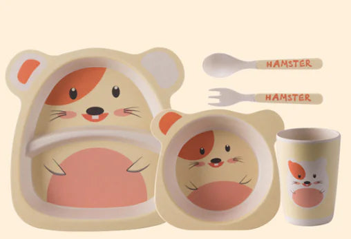 Bamboo Fiber Tableware Set