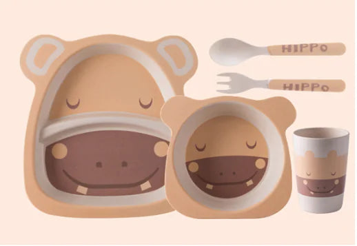 Bamboo Fiber Tableware Set