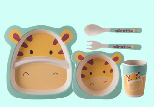 Bamboo Fiber Tableware Set