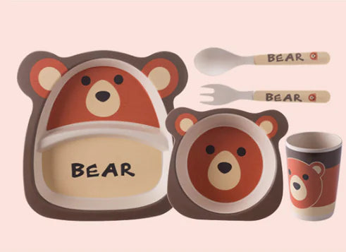 Bamboo Fiber Tableware Set