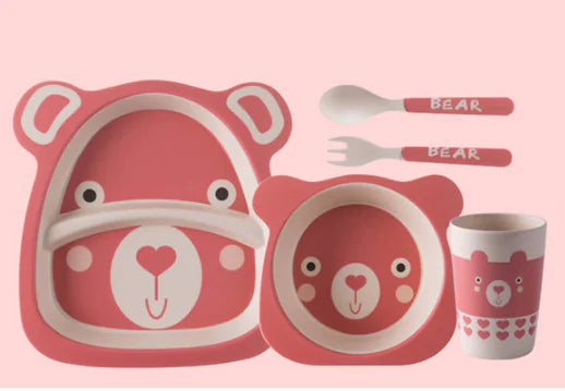 Bamboo Fiber Tableware Set